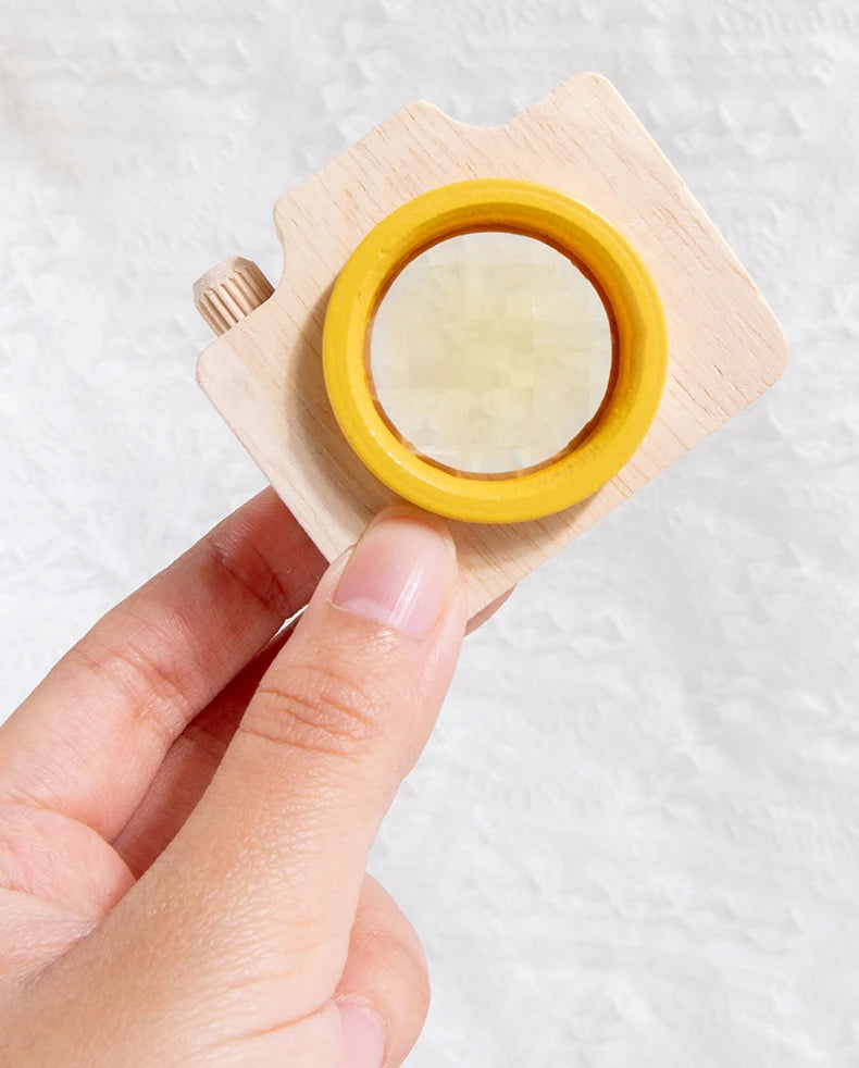 KaleidoSpaß - Die Montessori-Holzkamera für kleine Entdecker