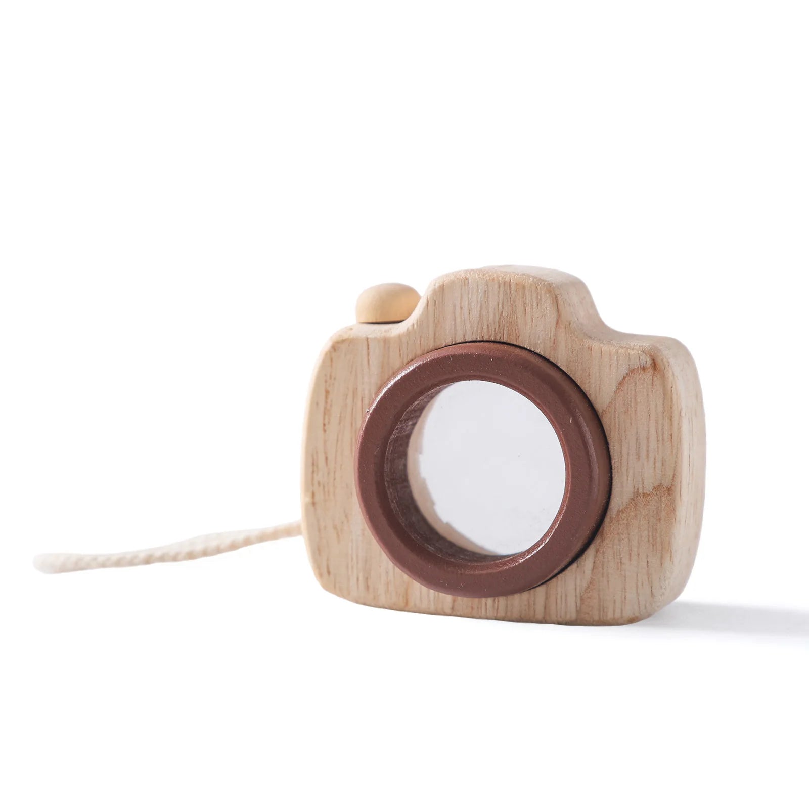 KameraKlick Holzkamera Kaffee – Montessori Holzspielzeug